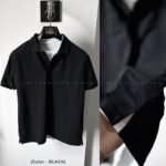 Black Basic polo shirt