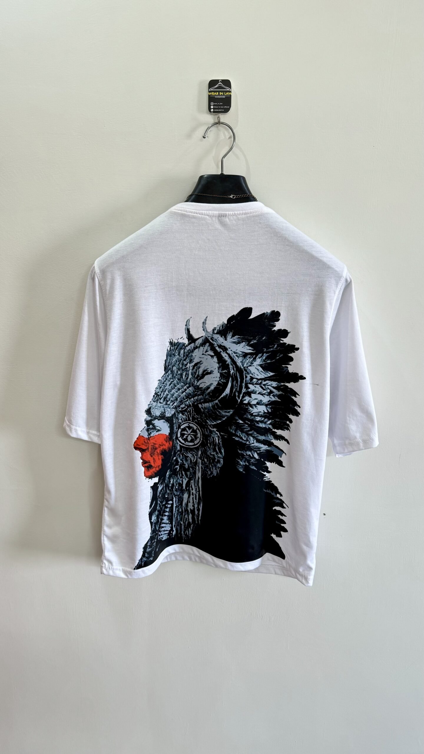Primitive forest life oversize tshirt