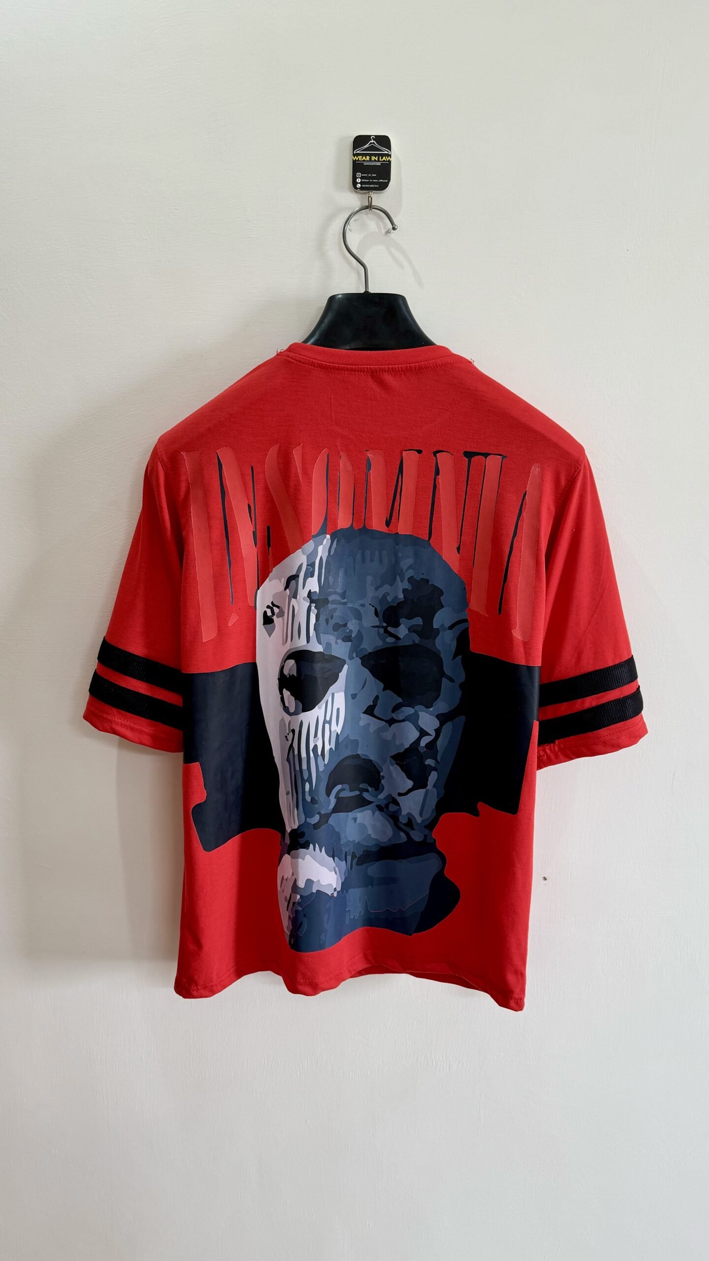 Insomnia gangster oversize graphic tshirt