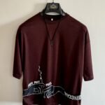 Puff & pass oversize graphic tshirt