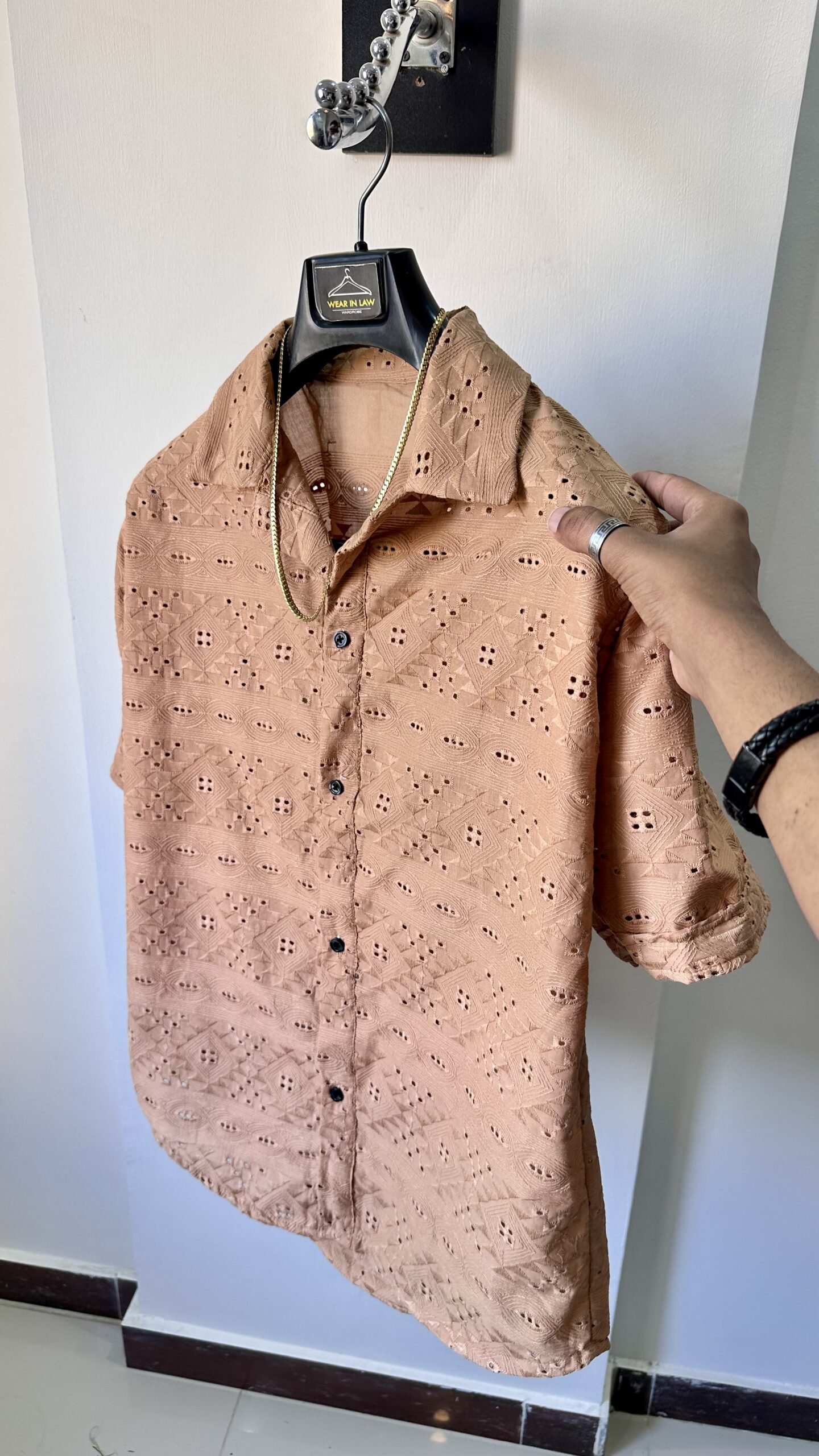 Holland tulip oversize chickan kari shirt - Image 2