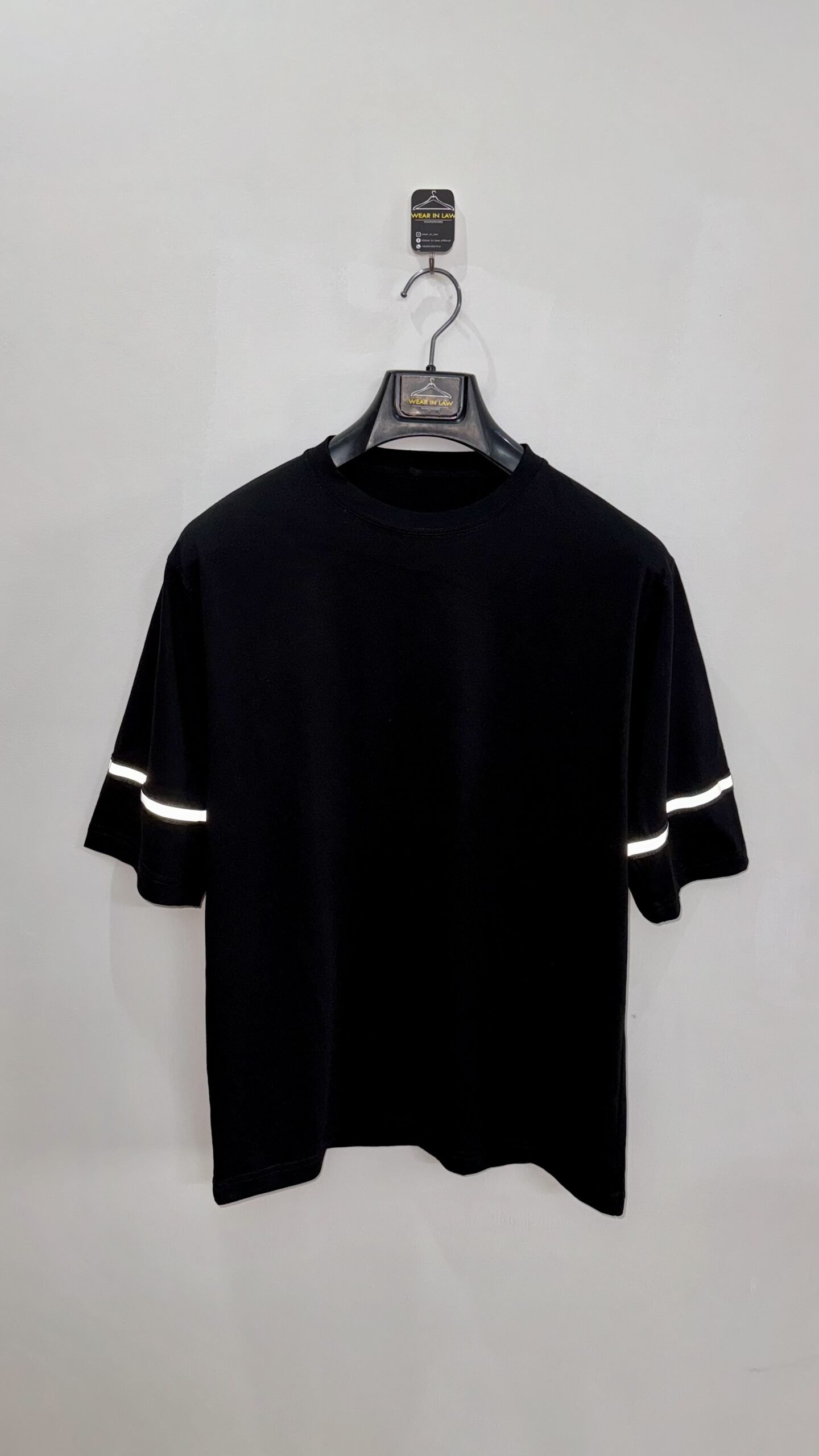 Best is yet to come reflector print oversize tshirt - Image 4