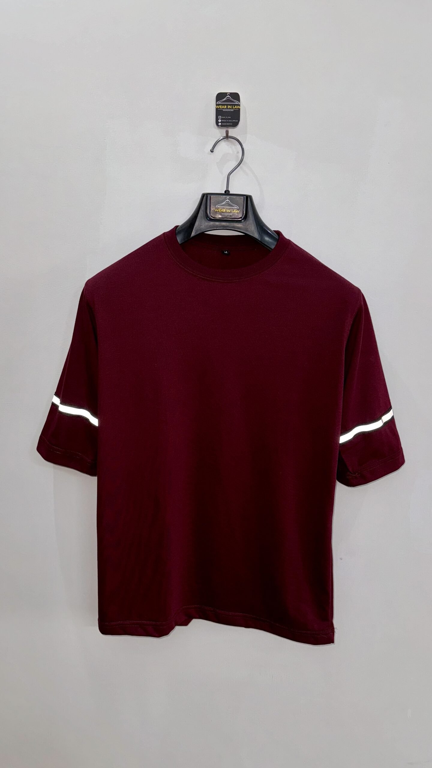 Best is yet to come reflector print oversize tshirt - Image 3