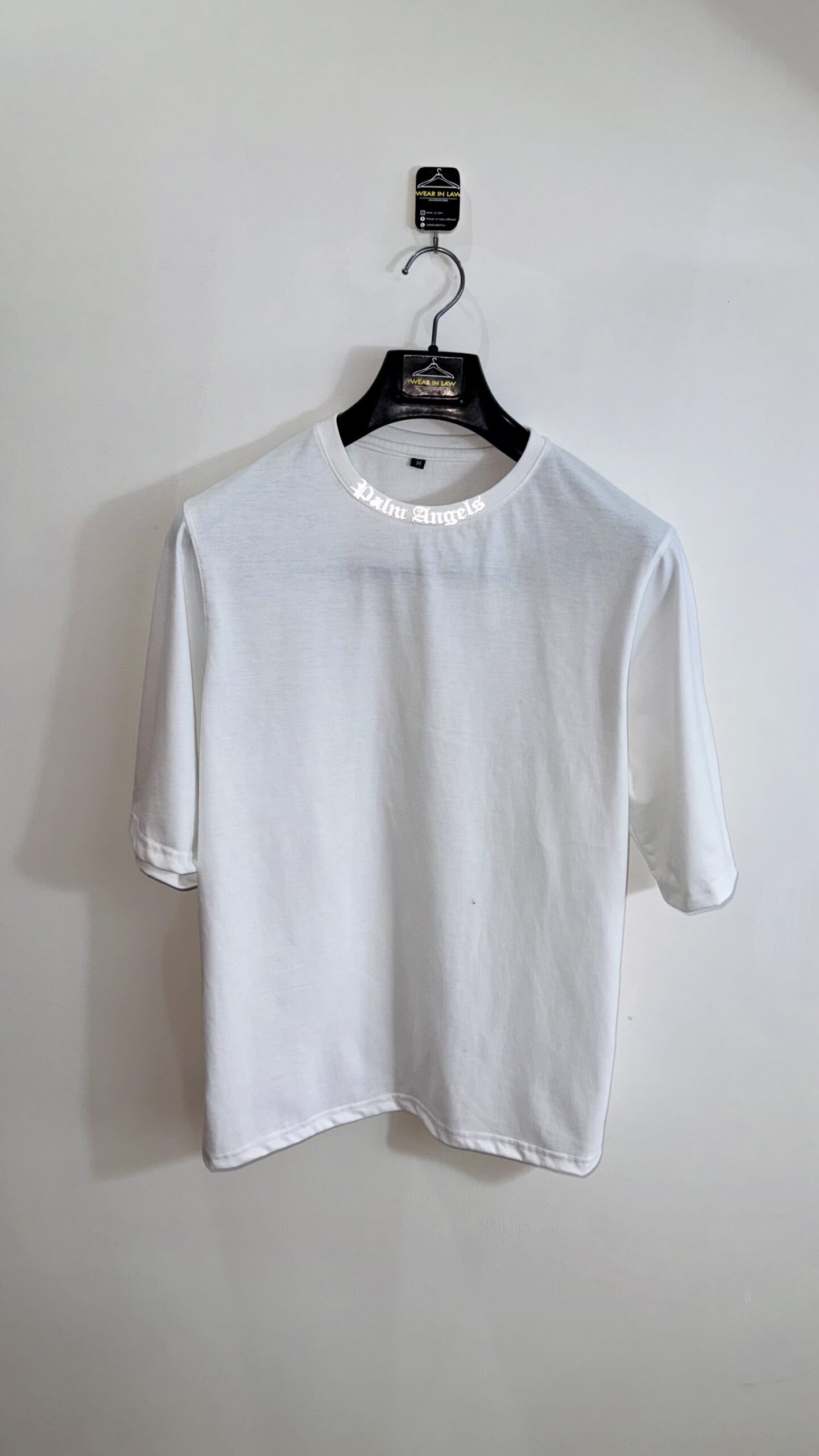 Palm angels reflector print oversize tshirt - Image 2