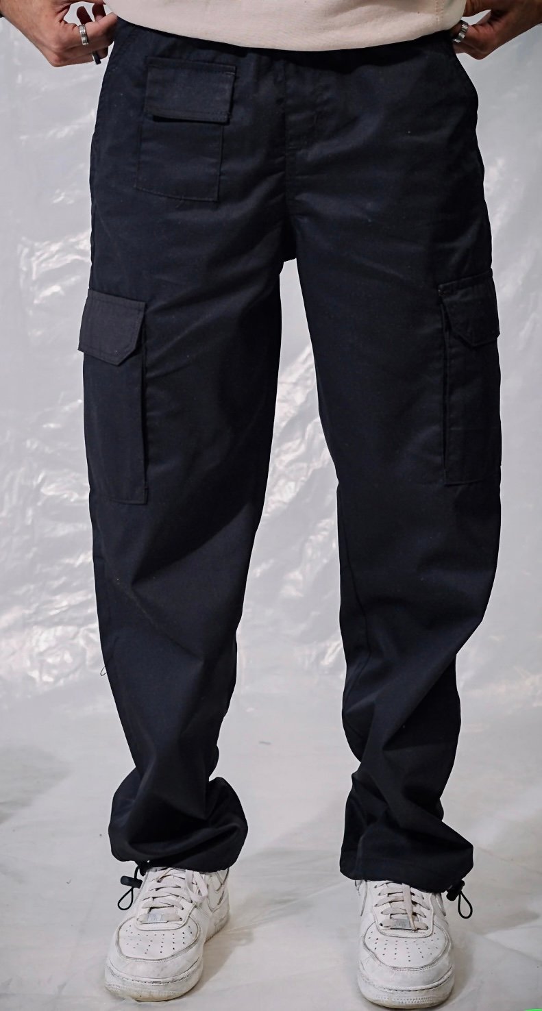 Black lose fit cargo