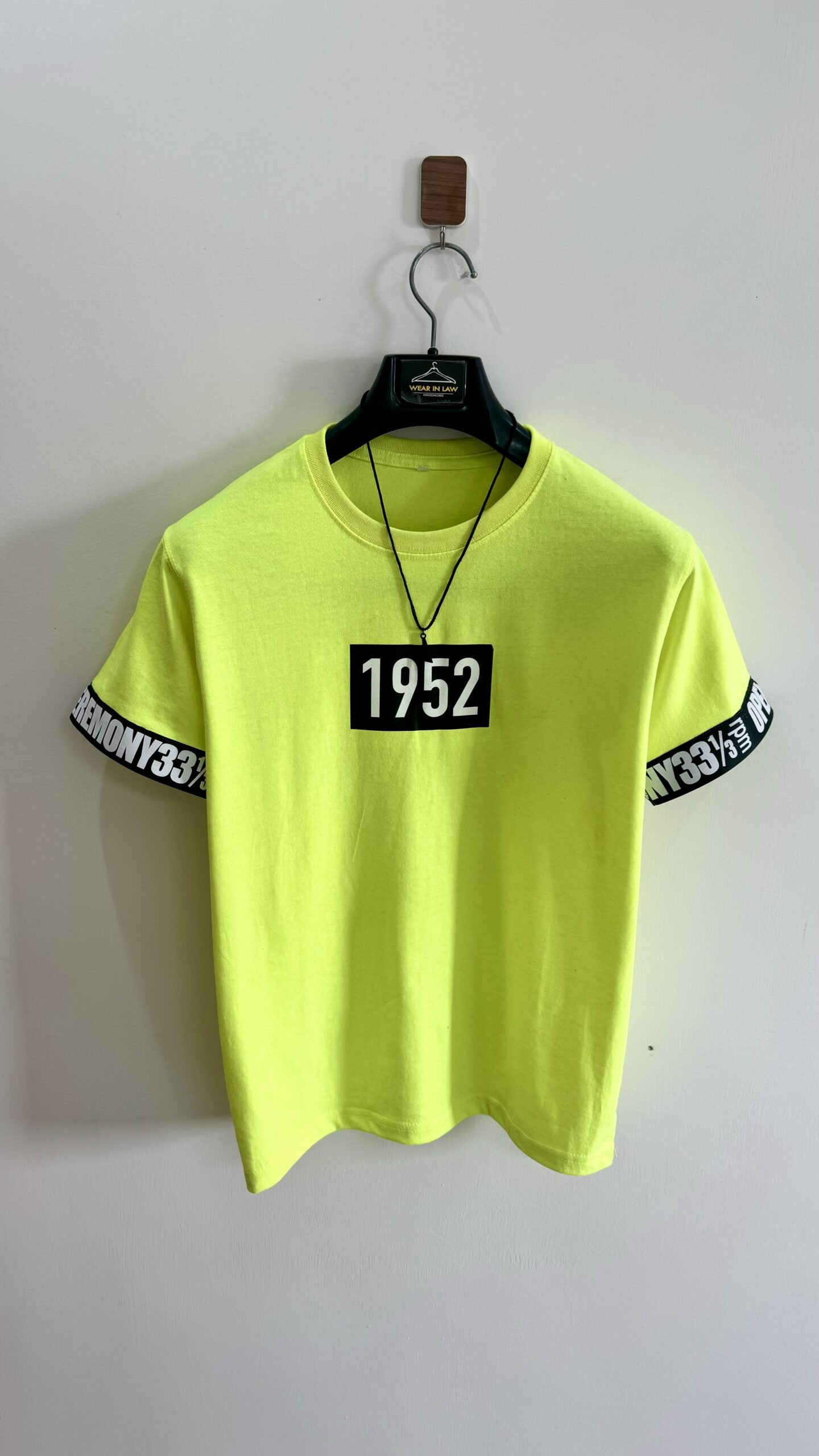 Neon green butterfly graphic tshirt - Image 2