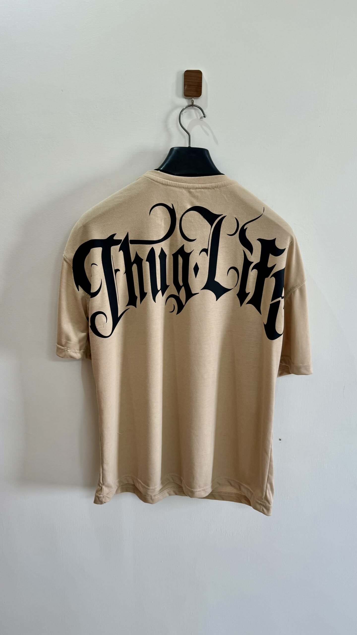 Thug life bedge oversize graphic tshirt