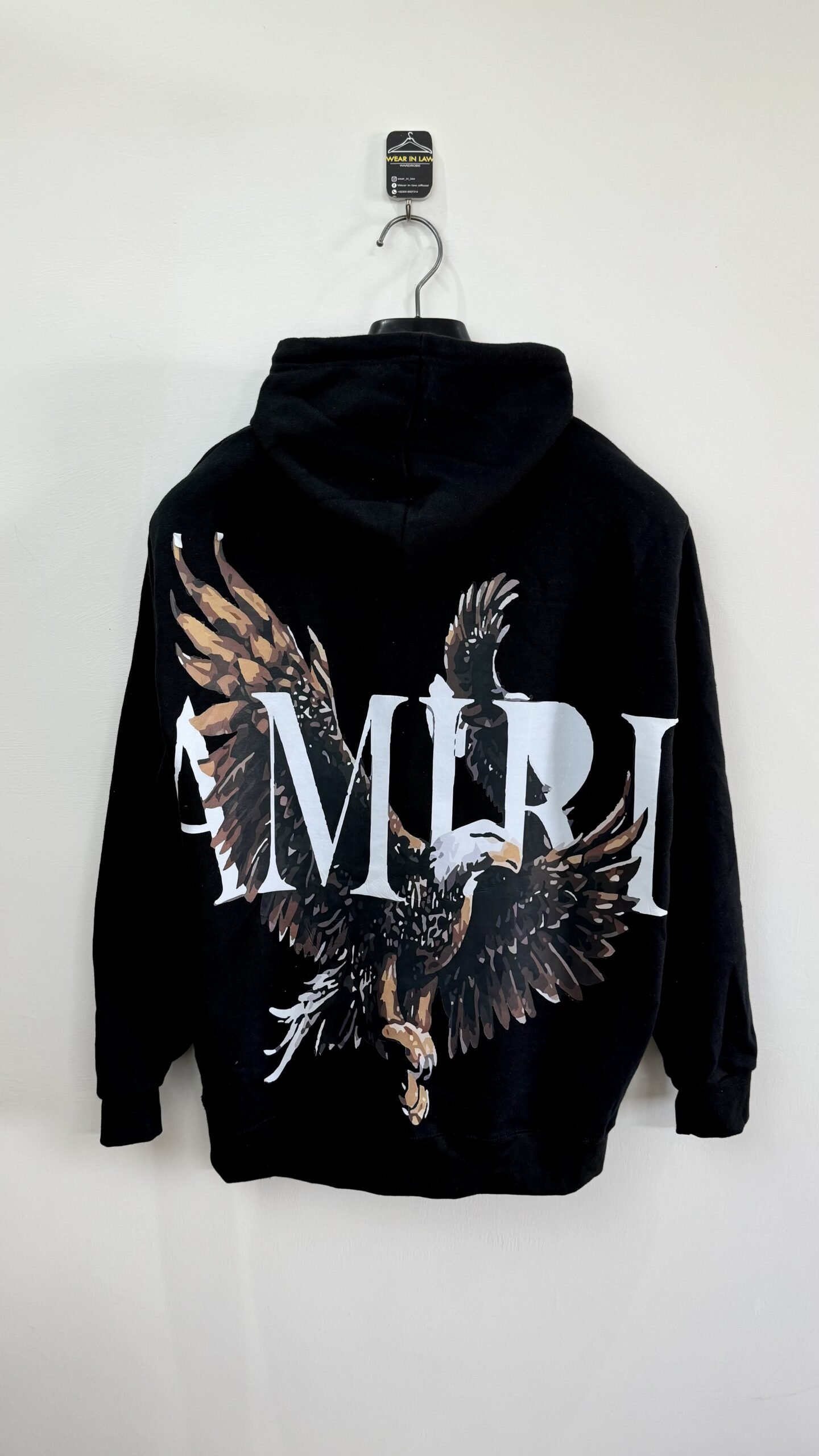 Amiri graphic pullover hoodie