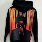 Blinding lights graphic pullover
