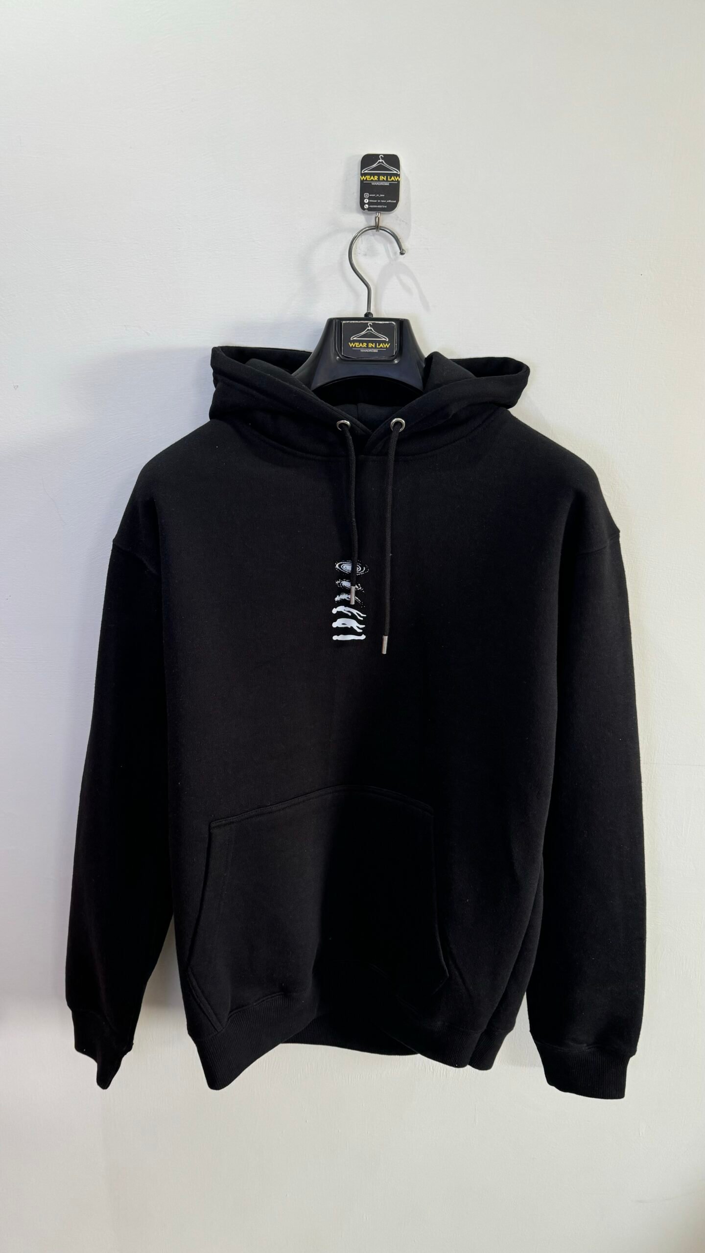 Midnight Pulse Graphic pullover hoodie - Image 2