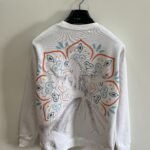 Sufi graphic white sweatshirt