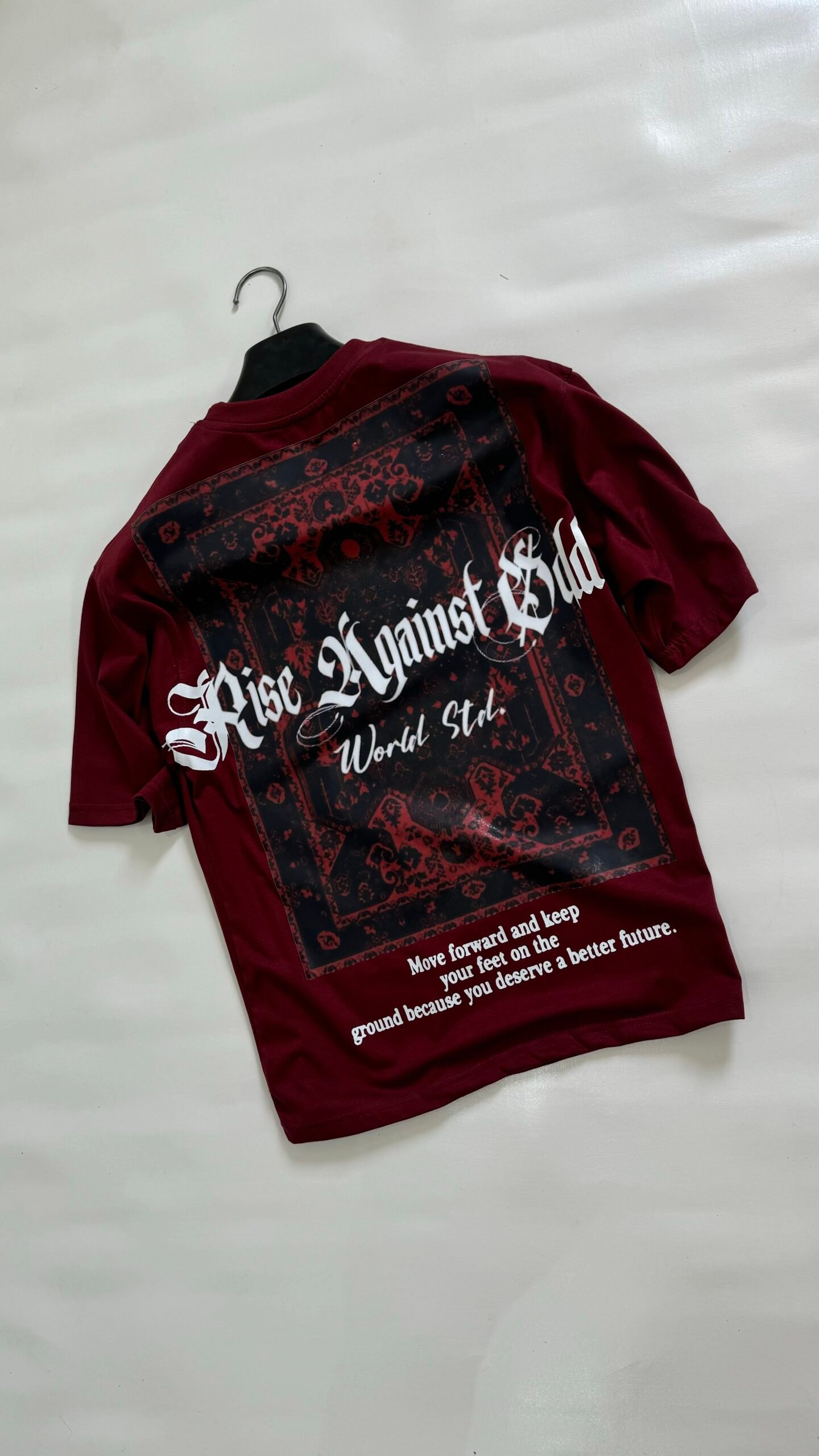 Rise against odds oversize tee