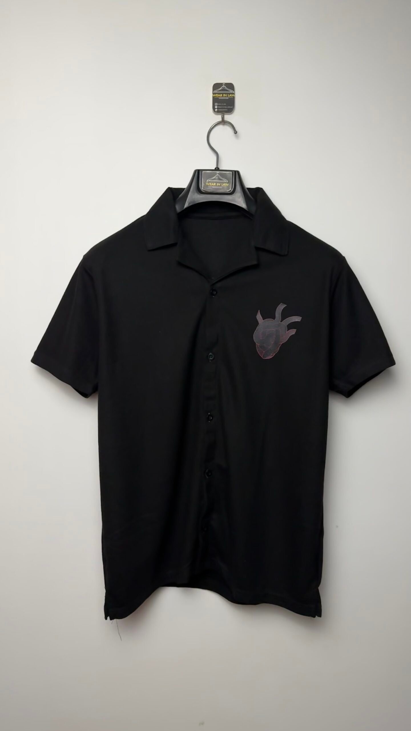 War snake button down short sleeve shirt - Image 2