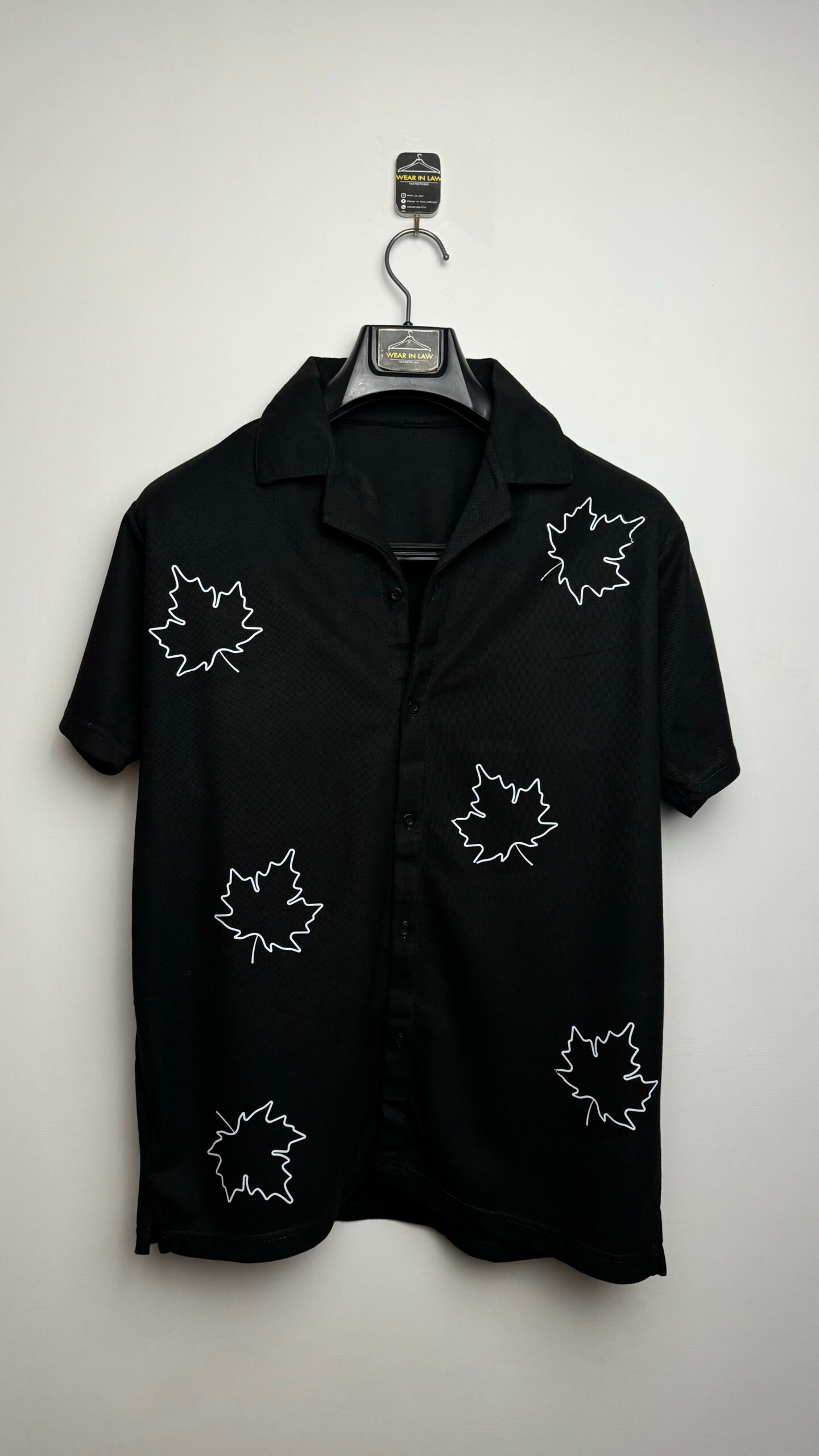 Leaf drop tropical style shirt - Image 2