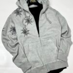 Grey Venom Zip-up hoodie