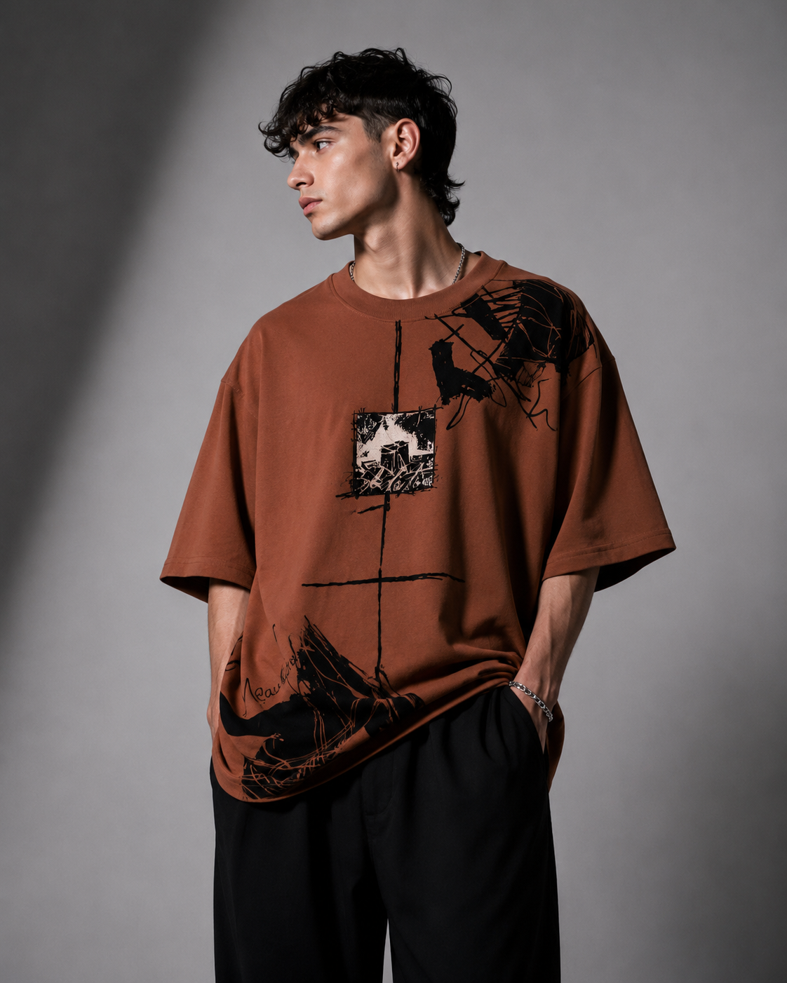 The Scribble Oversize T-shirts - Image 5