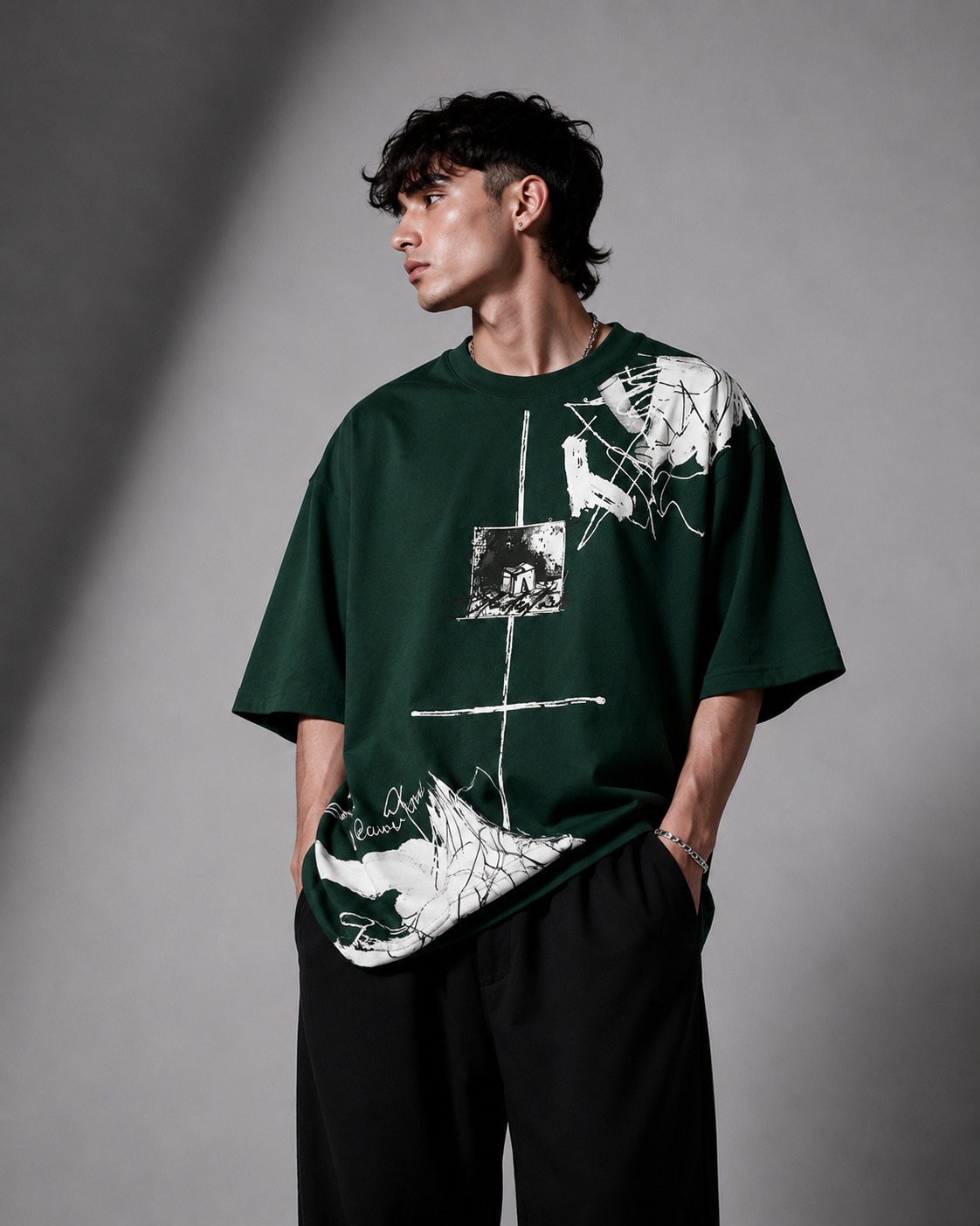 The Scribble Oversize T-shirts - Image 7